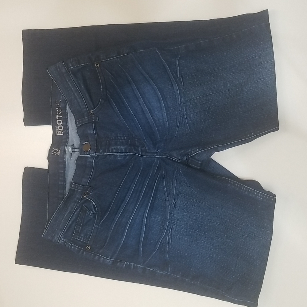 NY & C  Low Rise Bootcut Size 8 Jeans. Very gently worn.